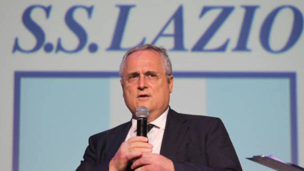 Claudio Lotito, il presidente della Lazio