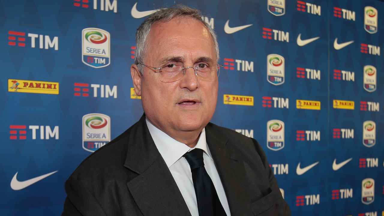 Calciomercato Lazio, Claudio Lotito in primo piano