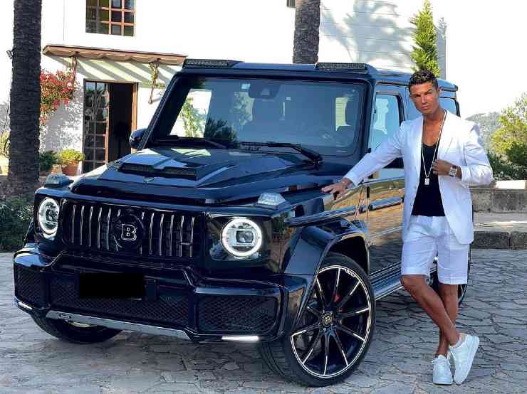 cristiano ronaldo mercedes 