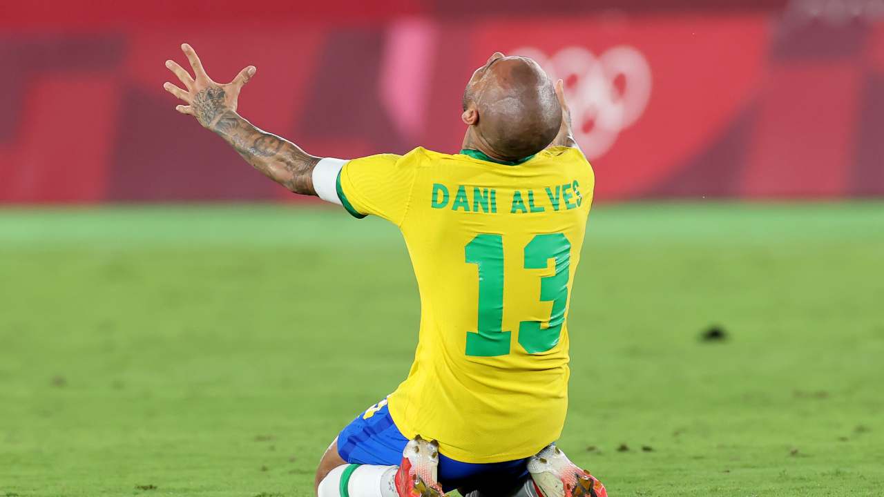 Dani Alves Brasile Olimpiadi