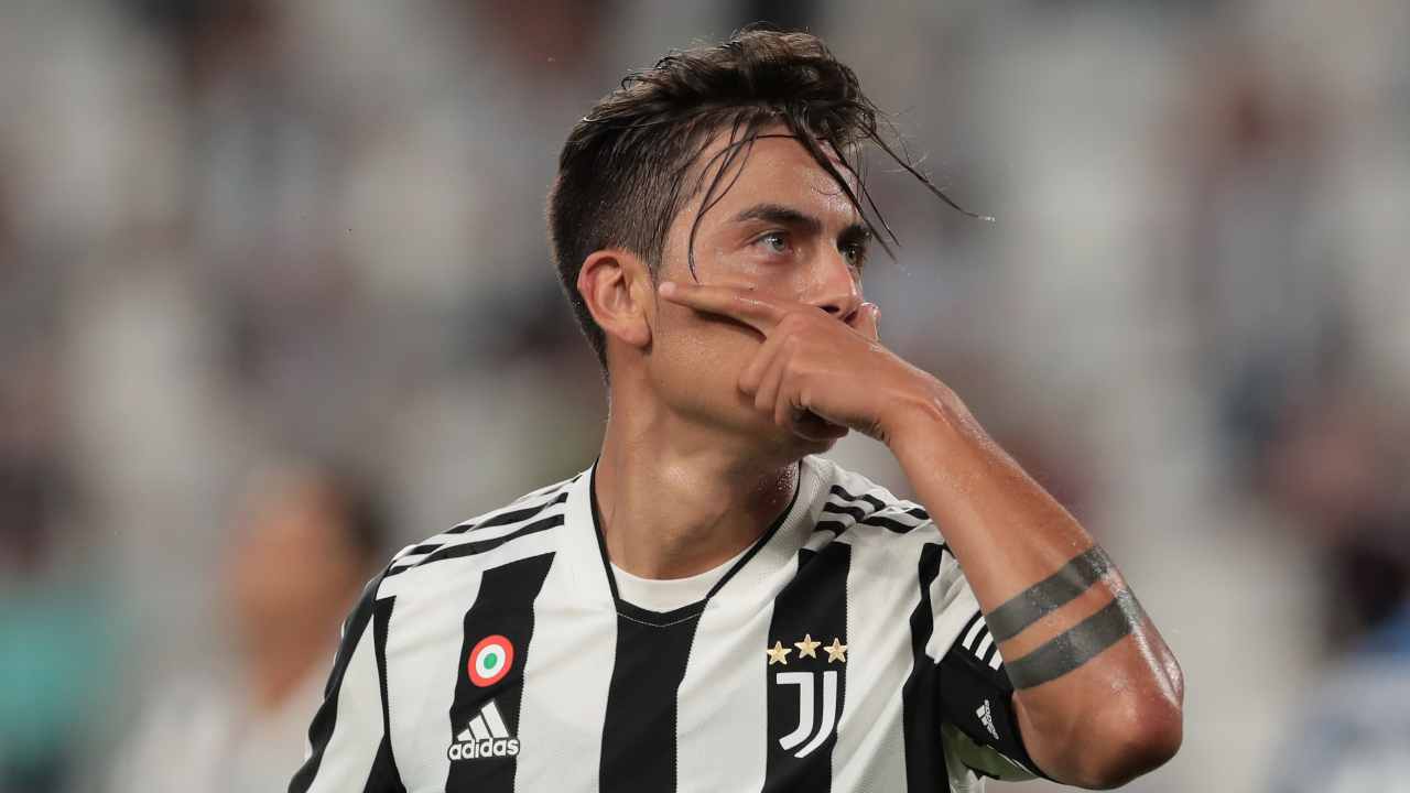 Dybala Juventus esultanza