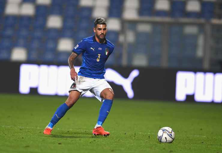 Emerson Palmieri con la maglia della nazionale