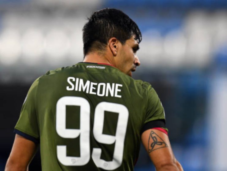 Giovanni Simeone, il nuovo centravanti dell'Hellas Verona