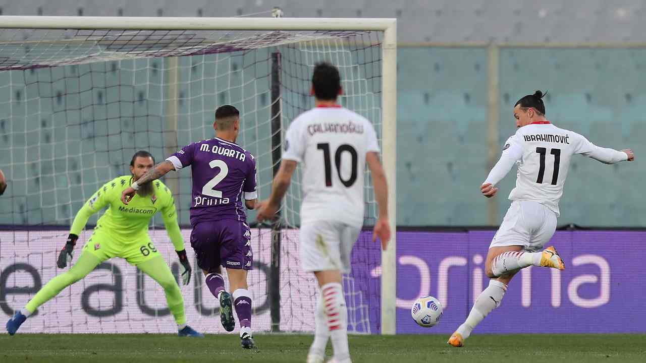 Ibra al tiro - Getty Images