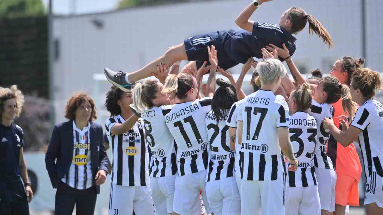 La Juve festeggia - Getty Images