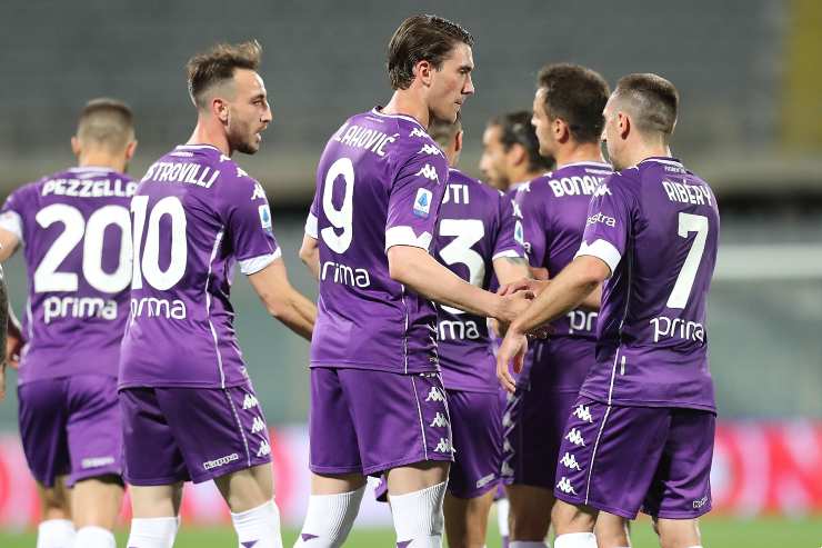 fiorentina stemma maglia 