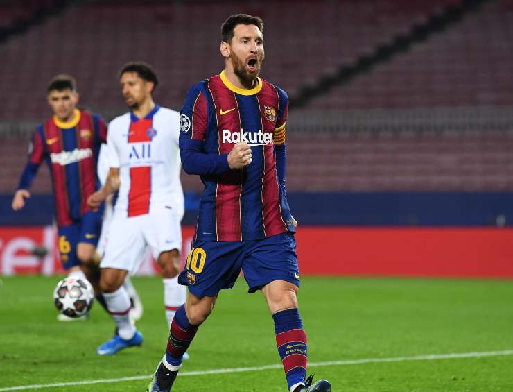 Leo Messi Barcellona PSG