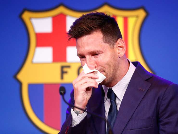 Leo Messi fazzoletto