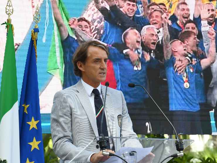 Intervento di Mancini - Getty Images