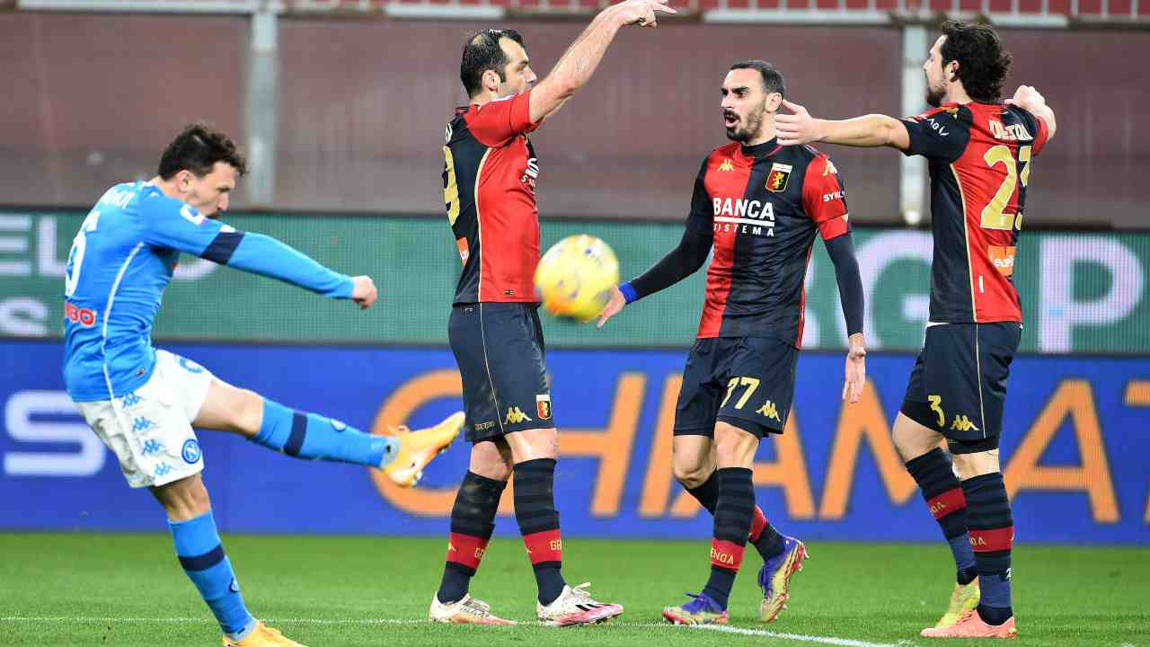 Genoa Napoli Mario Rui - Getty Images