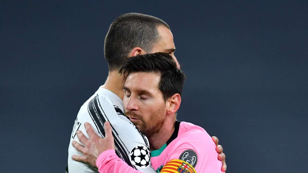 Messi Bonucci Juventus