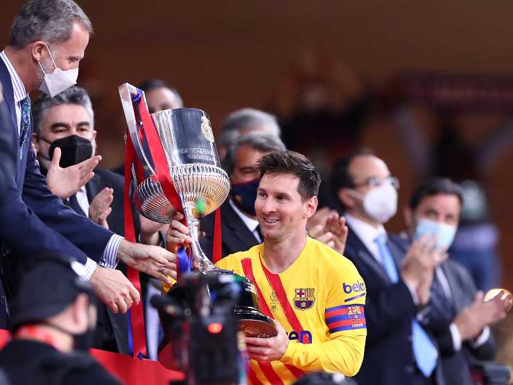 Messi Coppa del Re Barcellona