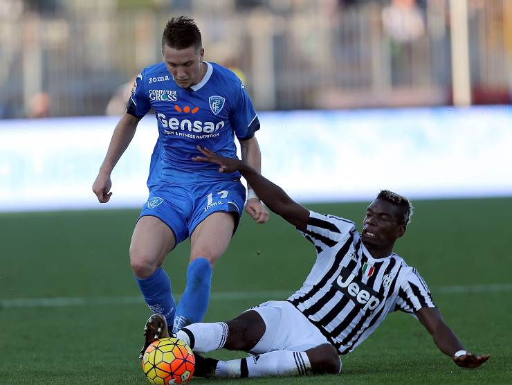 Pogba e Zielinski - Getty Images