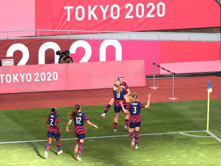 Rapinoe gol Tokyo 2020