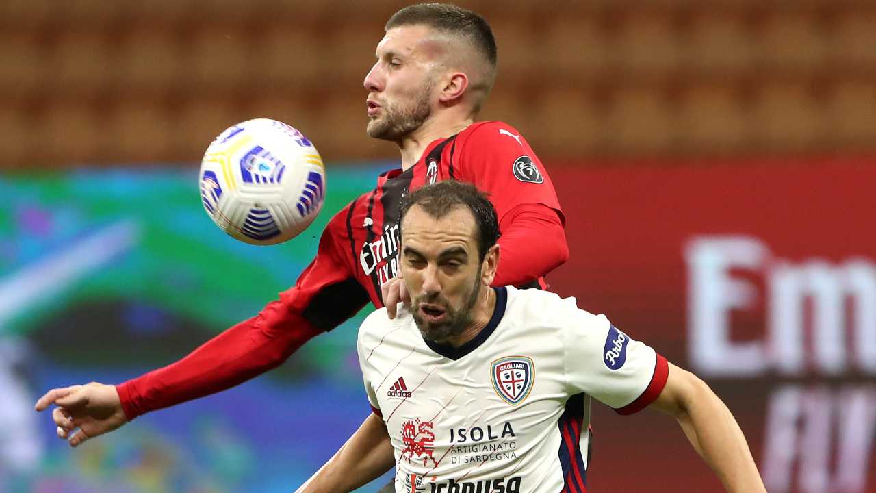 Rebic e Godin - Getty Images