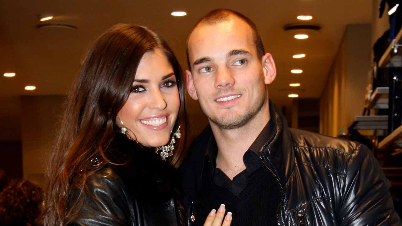 Sneijder moglie Yolanthe