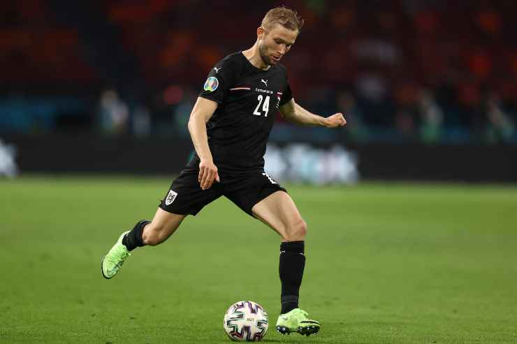 Teun Koopmeiners in campo con l'Olanda