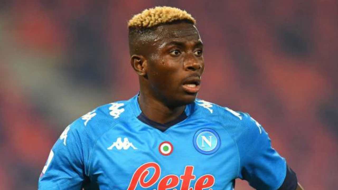 Victor Osimhen, il centravanti del Napoli