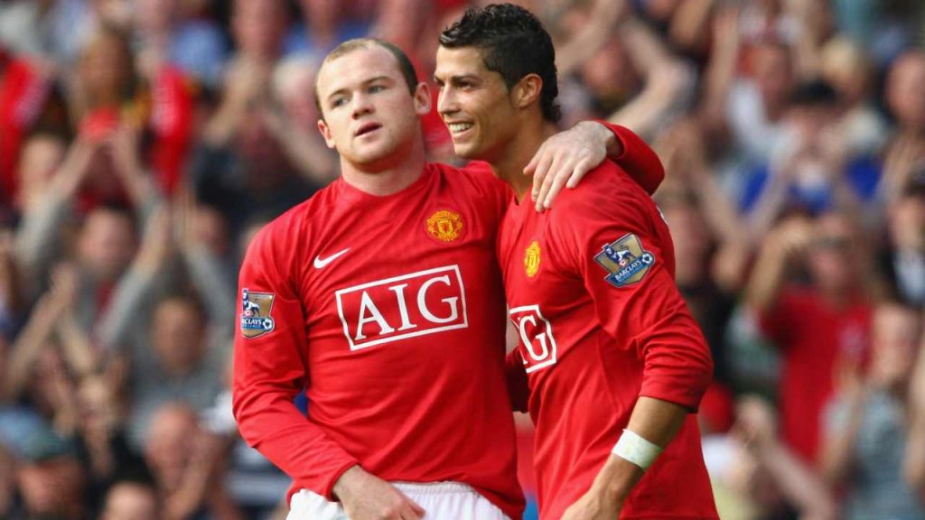 rooney e cristiano ronaldo 