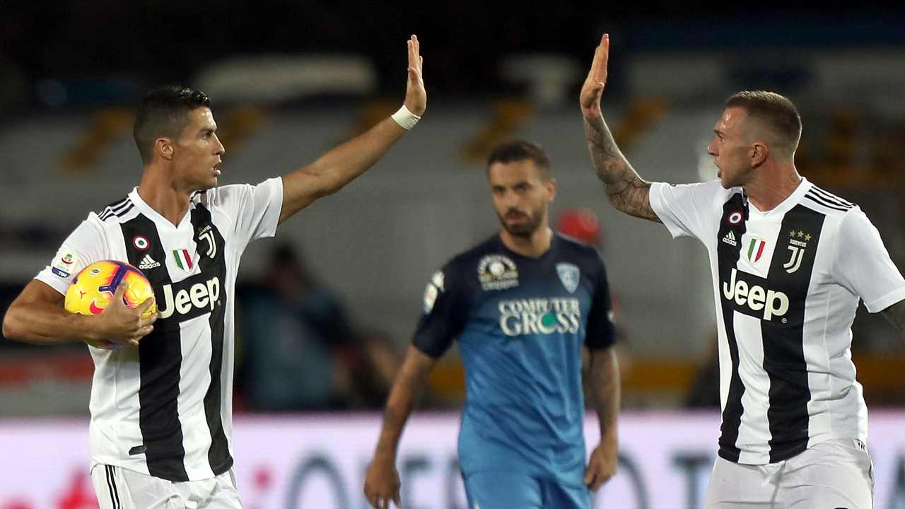 Ronaldo a Empoli - Getty Images