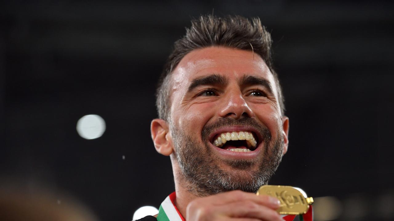 Barzagli in festa - Getty Images