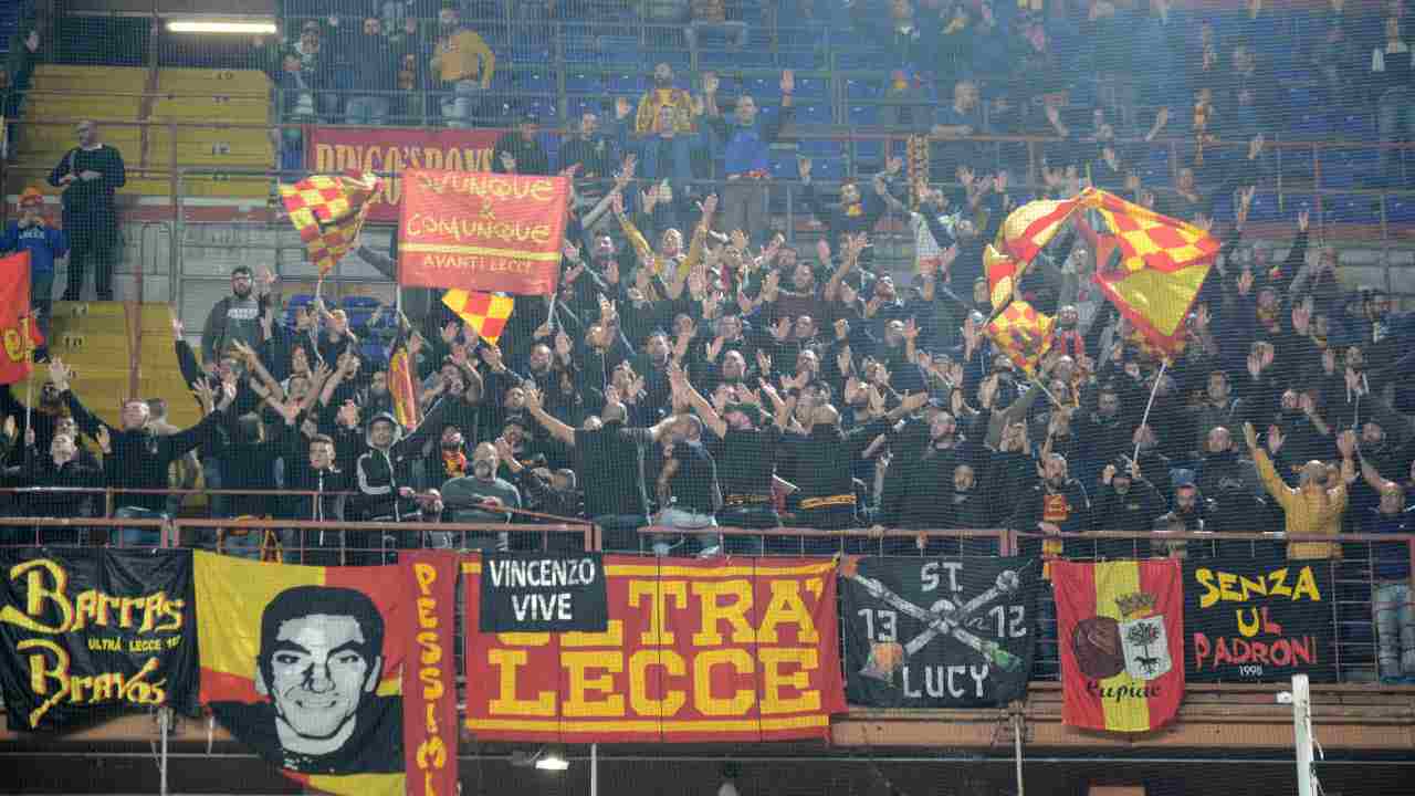 ultrà del Lecce - Getty Images