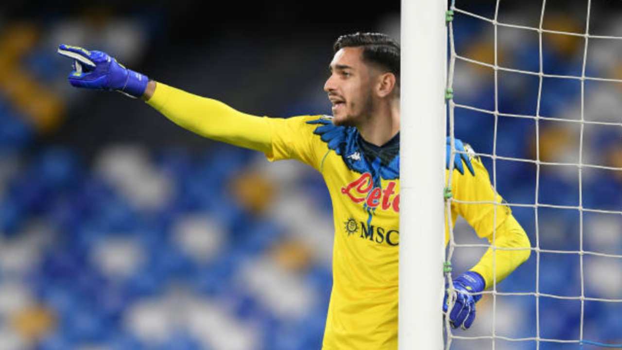 Alex Meret, portiere del Napoli