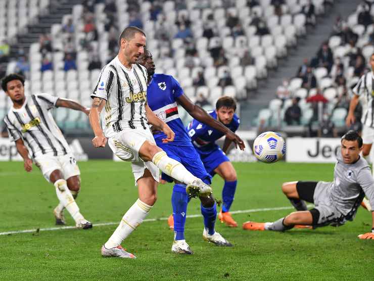 Bonucci in gol - Getty Images