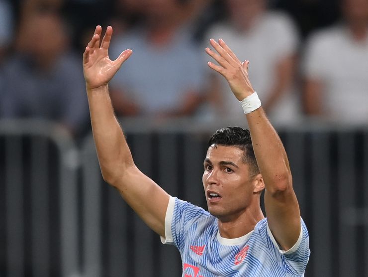 Cristiano Ronaldo compagni infuriati