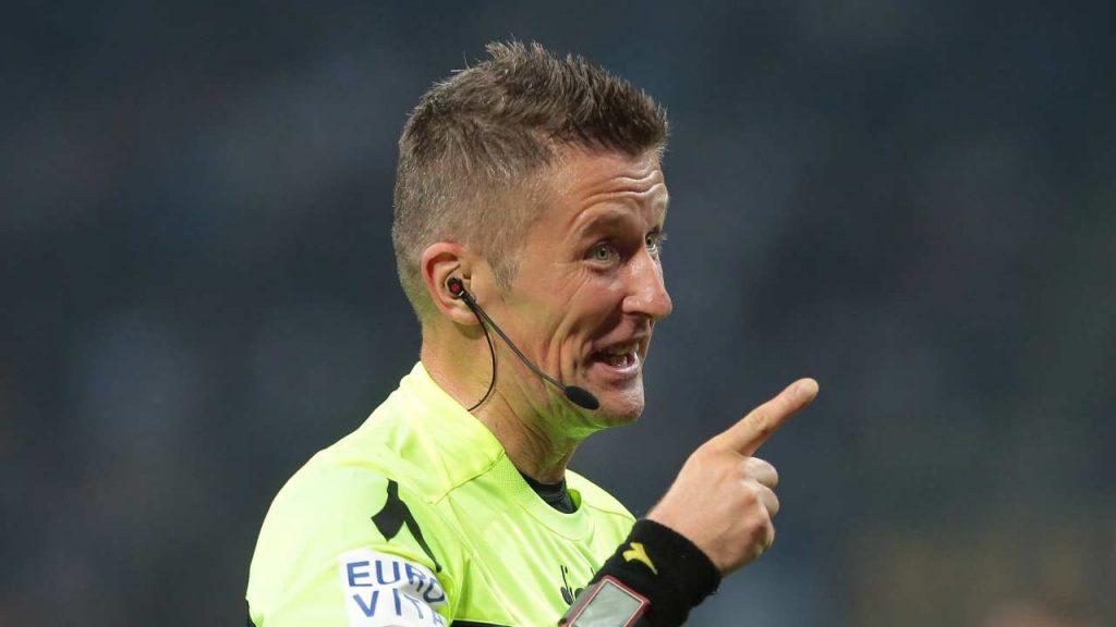 Daniele Orsato arbitro di Sampdoria-Inter