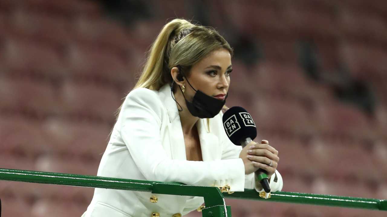 Diletta Leotta tribuna