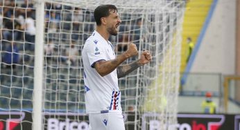 Caputo in gol per la Samp e…per la moglie! La curiosa scelta del bomber