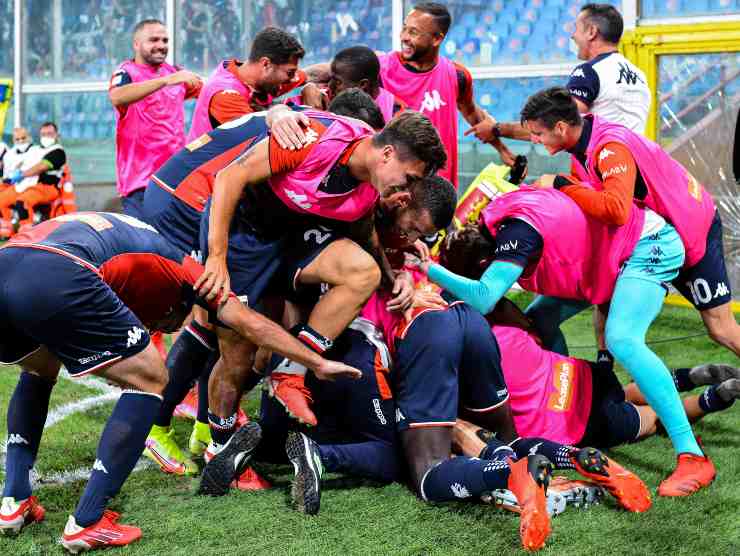 Genoa esulta - Getty Images