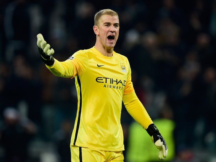 Joe Hart al M.city - Getty images