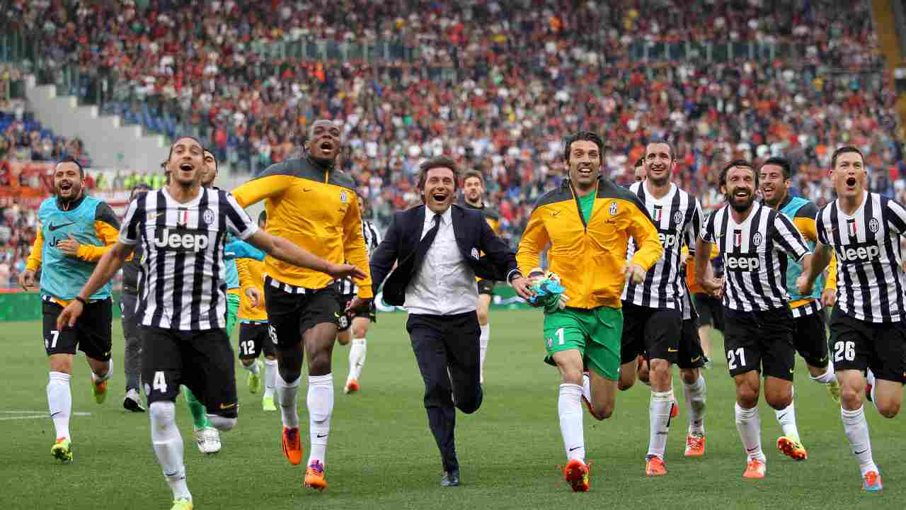 Conte esulta con Juve - Getty Images