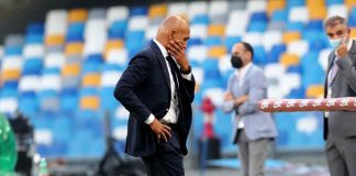 Napoli, Luciano Spalletti mentre cammina