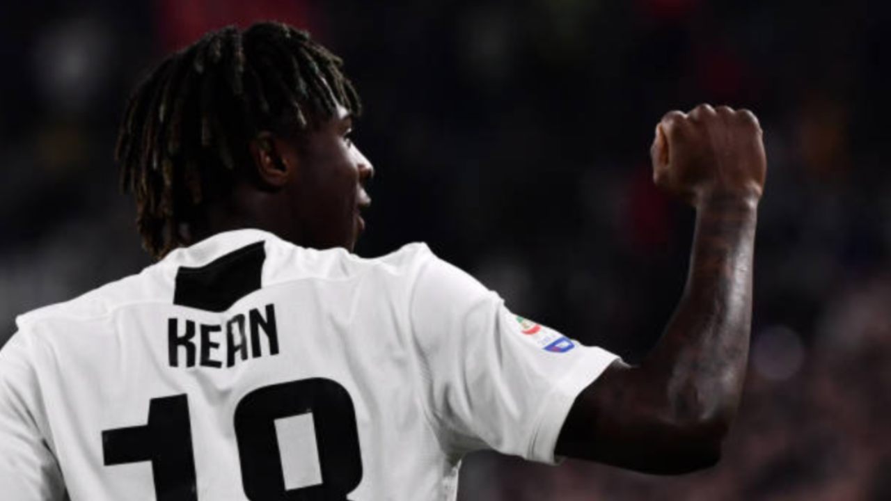 Moise Kean, attaccante della Juve e della nazionale