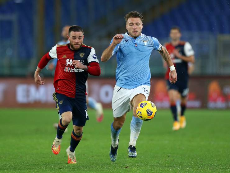 Nandez e Immobile - Getty Images