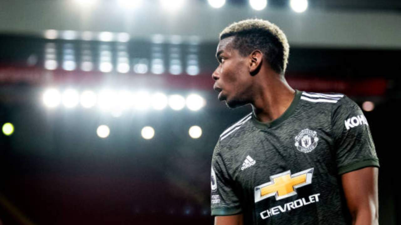 Paul Pogba, centrocampista del Manchester United