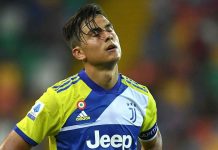 Paulo Dybala infortunio