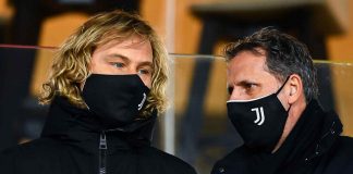 Juventus, Pavel Nedved e Fabio Paratici in primo piano