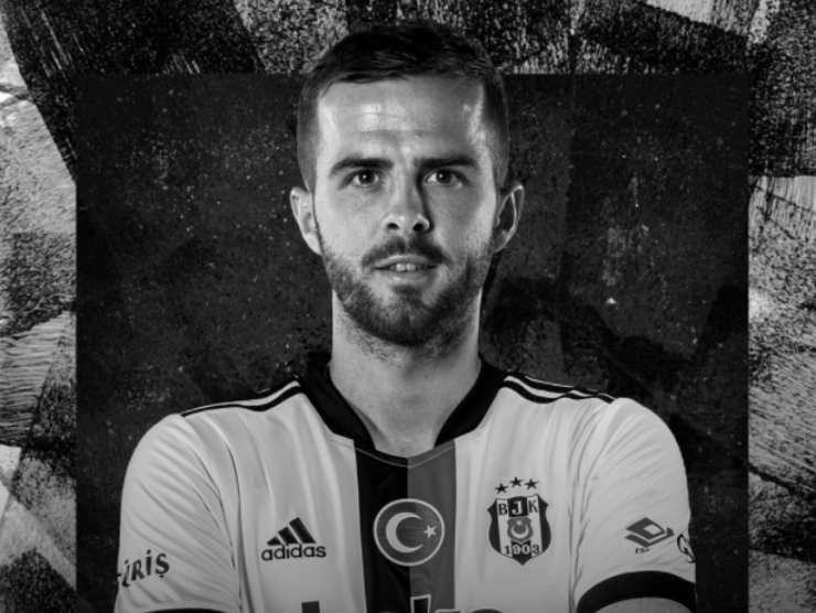 Tweet di presentazione di Pjanic al Besisktas