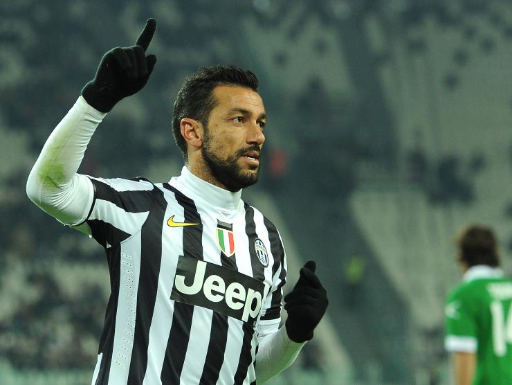 Quagliarella con Juve - Getty Images