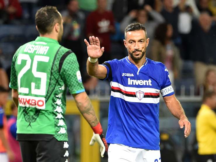 Quagliarella e Ospina - Getty Images