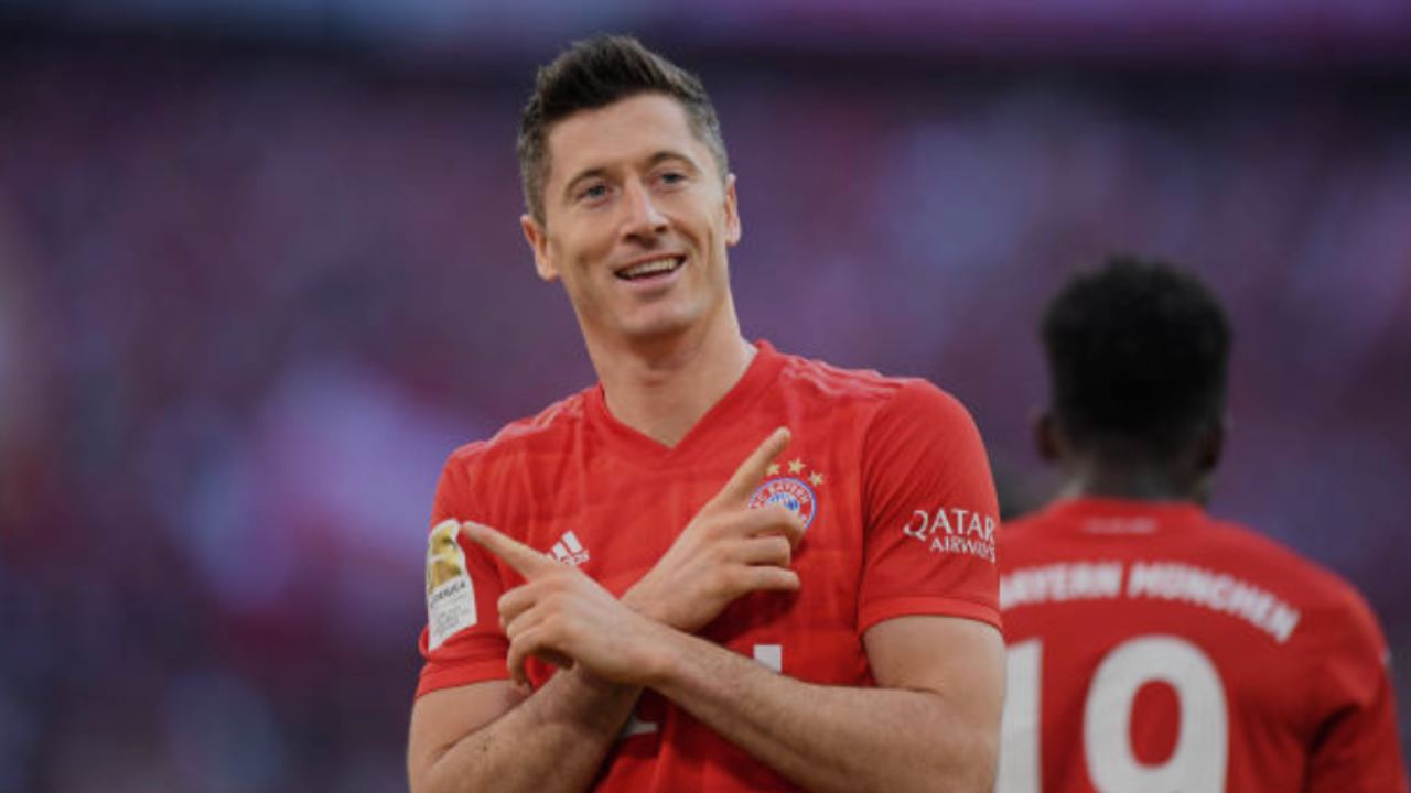 Robert Lewandowski, attaccante del Bayern Monaco