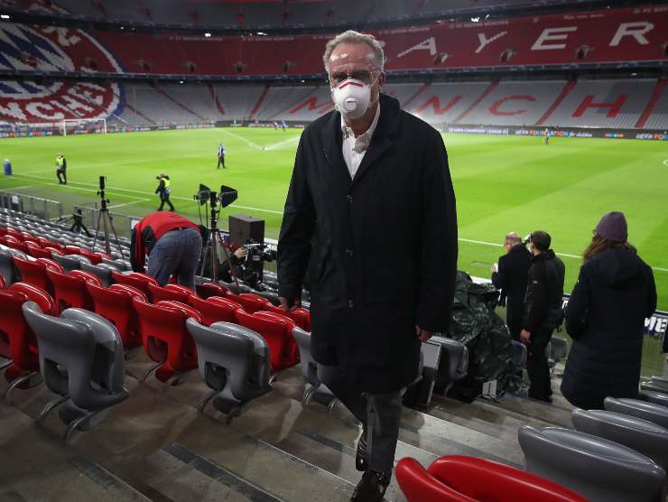 Rummenigge allo stadio - Getty Images