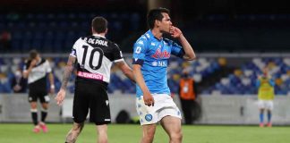 Udinese-Napoli in campo