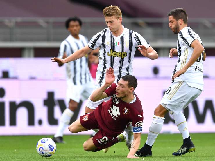 Belotti contro De Ligt - Getty Images