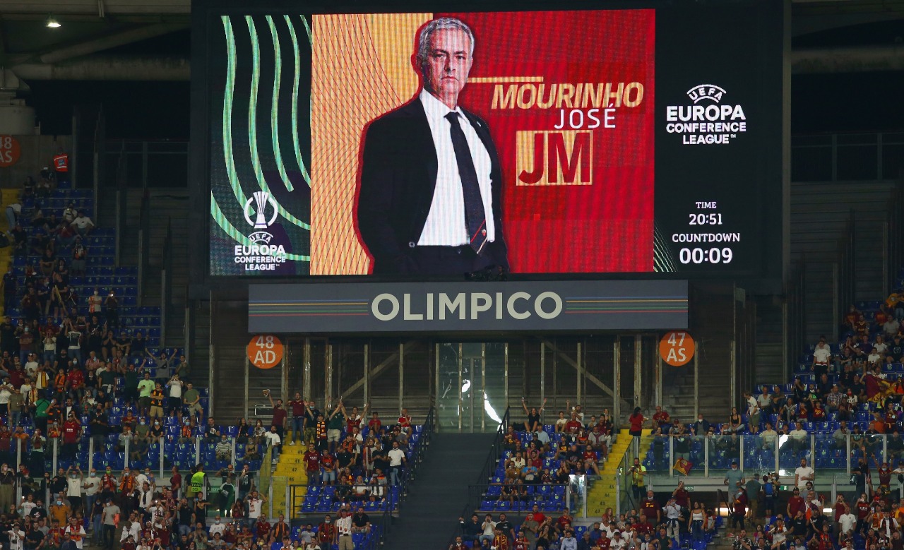 mourinho Roma Olimpico