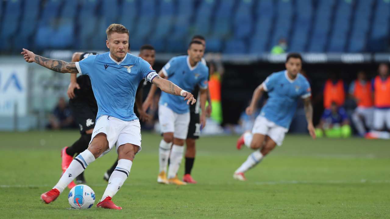 rigore di Immobile - Getty Images